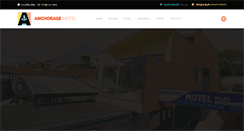 Desktop Screenshot of anchoragemotel.com.au